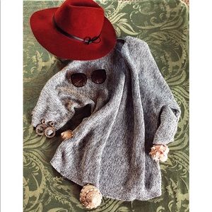 Grey Oversized Sweater